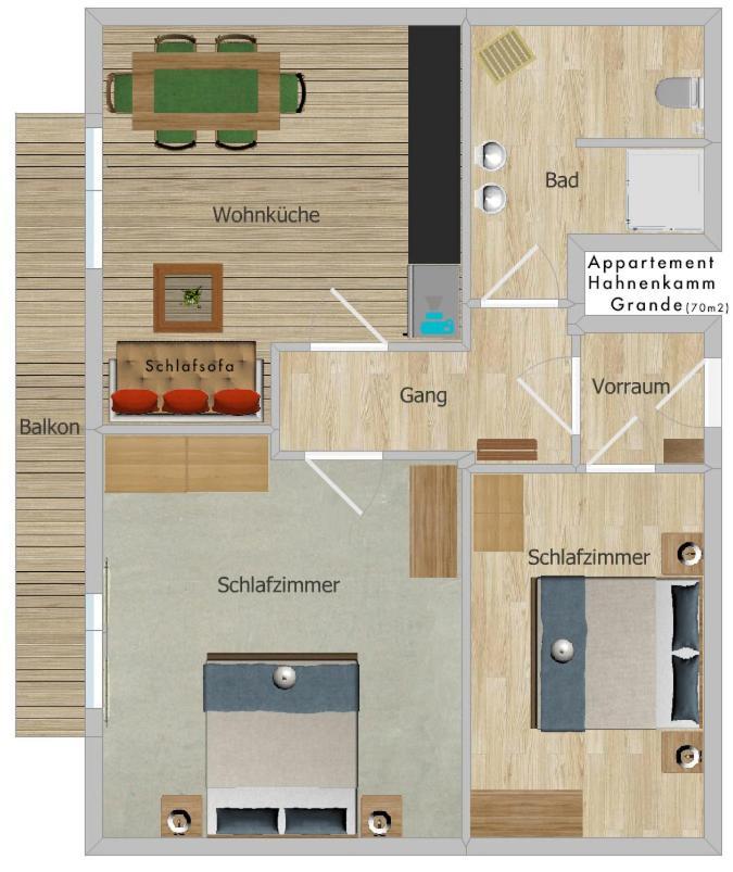 Alpenhof Wängle Aparthotel Reutte Exteriör bild