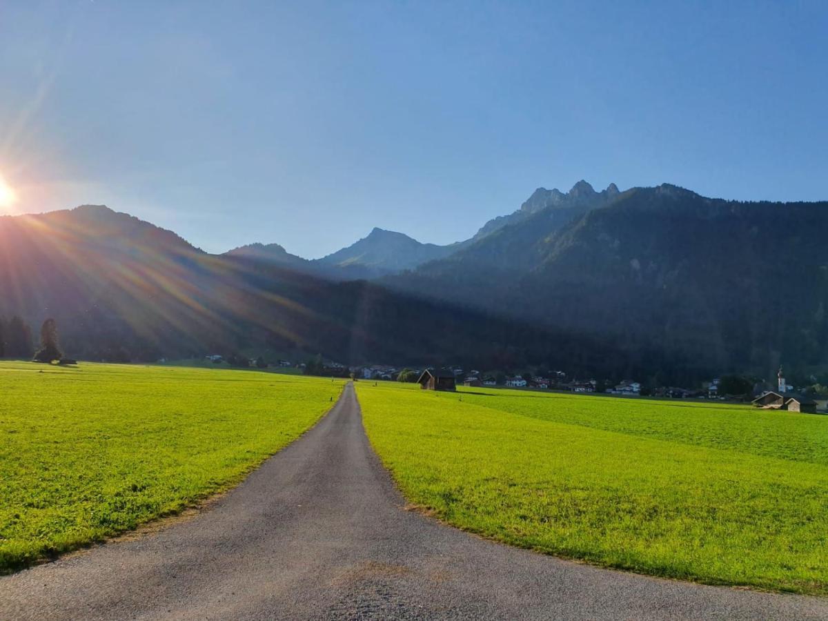 Alpenhof Wängle Aparthotel Reutte Exteriör bild
